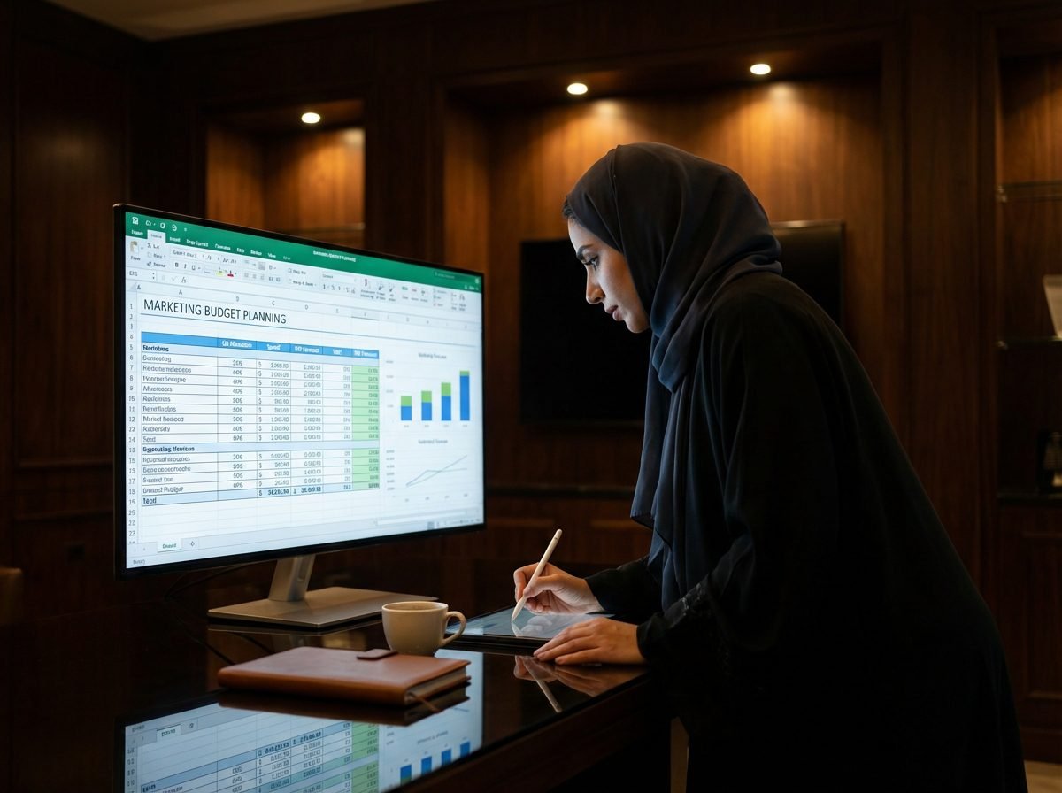 تخطيط الميزانية التسويقية وتوزيع القنوات — التزام